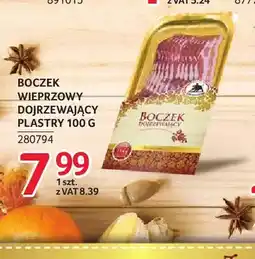 Selgros Boczek wieprzowy dojrzewający plastry ZMB Białystok oferta