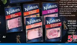 Selgros Szynka biała od Szwagra w plastrach Krakus oferta