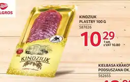 Selgros Kindziuk plastry ZMB Białystok oferta