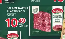 Selgros Salame Napoli plastry Galbani oferta