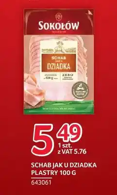 Selgros Schab jak u Dziadka plastry Sokołów oferta