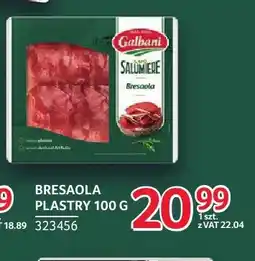 Selgros Bresaola plastry Galbani oferta