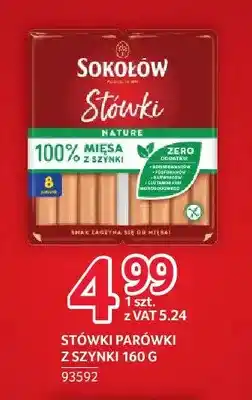 Selgros Stówki parówki z szynki Sokołów oferta