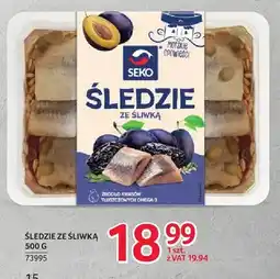 Selgros Śledzie ze śliwką Seko oferta