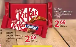 Selgros Baton KitKat Chunky oferta