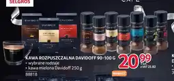 Selgros Kawa rozpuszczalna Davidoff oferta