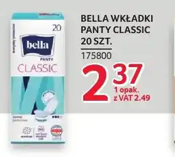 Selgros Wkładki Panty Classic 20 szt. Bella oferta