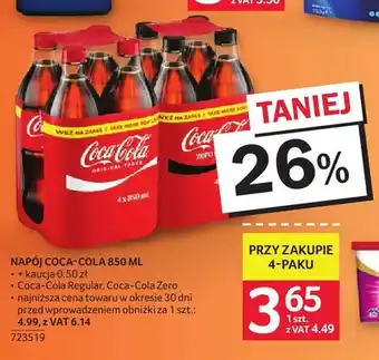 Napój gazowany Coca-Cola Zero