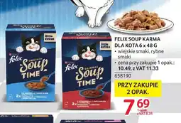 Selgros Felix Soup karma dla kota wiejskie smaki 6-pak oferta
