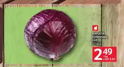 Selgros Kapusta czerwona luzem oferta
