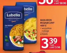 Selgros Makaron bezjajeczny Lubella oferta