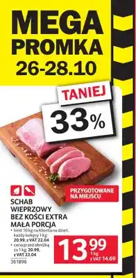 Selgros Schab wieprzowy bez kości extra mała porcja oferta