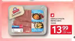 Selgros Sznycle z fileta indyka Indykpol oferta