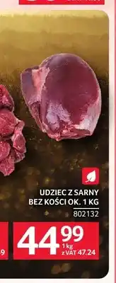 Selgros Udziec z sarny bez kości ok. 1 kg Hubertus oferta