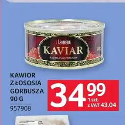 Selgros Kawior z łososia gorbusza Lemberg oferta