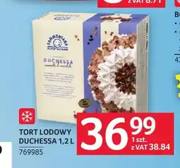 Selgros Tort lodowy Duchessa Sammontana oferta