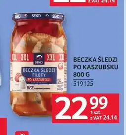 Selgros Beczka śledzi po kaszubsku Seko oferta