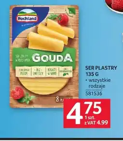 Selgros Ser żółty w plastrach Hochland oferta