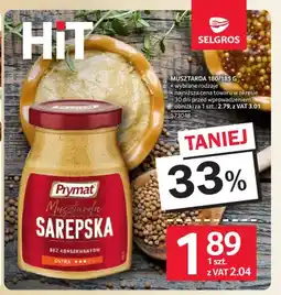 Selgros Musztarda Prymat oferta