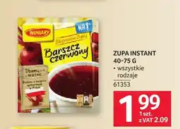 Selgros Zupa instant Winiary oferta
