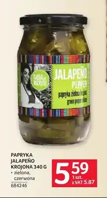 Selgros Papryka jalapeño krojona zielona Casa de Mexico oferta