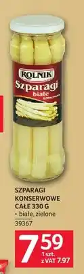 Selgros Szparagi konserwowe całe zielone Rolnik oferta