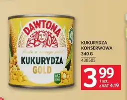 Selgros Kukurydza konserwowa Dawtona oferta