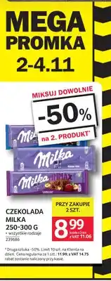 Selgros Czekolada Milka oferta