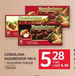 Selgros Czekolada Nussbeisser oferta