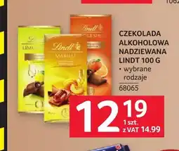 Selgros Czekolada alkoholowa nadziewana Lindt oferta
