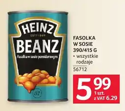 Selgros Fasolka w sosie pomidorowym Heinz Beanz oferta