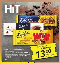 Selgros Czekolada E.Wedel oferta