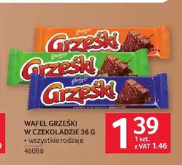 Selgros Wafel Grześki w czekoladzie oferta