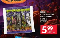Selgros Lizaki czekoladowe Halloween 5-pak oferta