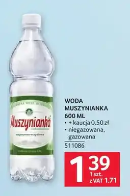 Selgros Woda gazowana Muszynianka oferta