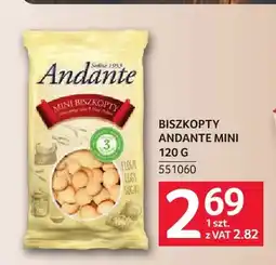 Selgros Biszkopty Andante Mini oferta