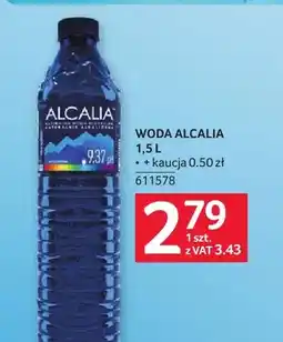 Selgros Woda niegazowana Alcalia oferta