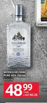 Selgros Wódka Helsinki Pure 40% oferta