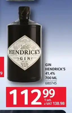 Selgros Gin Hendrick's 41,4% oferta