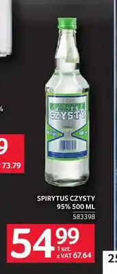 Selgros Spirytus Czysty 95% oferta