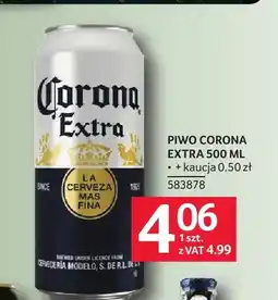 Selgros Piwo Corona Extra oferta