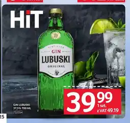 Selgros Gin Lubuski 37,5% oferta
