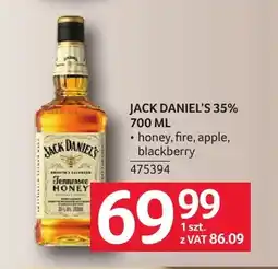 Selgros Whiskey Jack Daniel's honey oferta