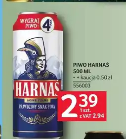 Selgros Piwo Harnaś oferta