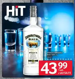 Selgros Wódka Żubrówka Biała 40% oferta