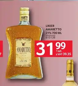 Selgros Likier Amaretto Diletto oferta