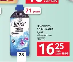 Selgros Płyn do płukania Lenor oferta