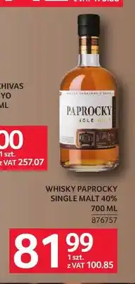 Selgros Whisky Paprocky Single Malt oferta