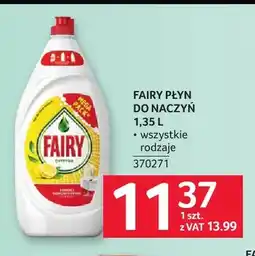 Selgros Płyn do naczyń Fairy oferta