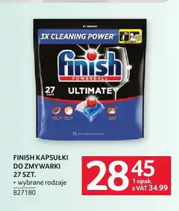 Selgros Kapsułki do zmywarki Finish oferta